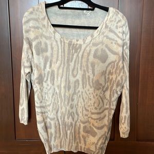 Wilfred animal print sweater